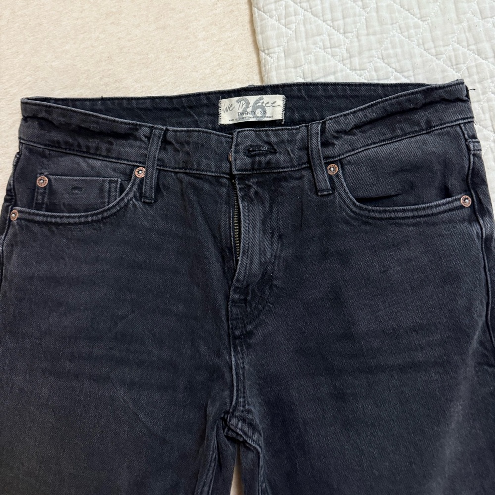 Free People Black Women's Slim Jeans